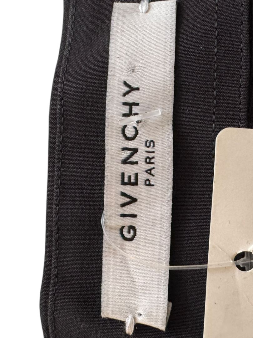 Givenchy Black Silk Tunic Shirt Dress – Size FR 42 (Fits Like M/L)
