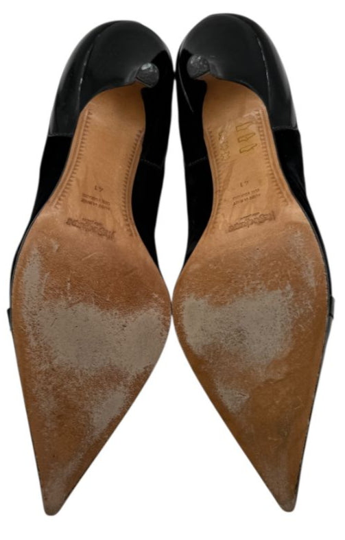 Yves Saint Laurent Suede & Patent Leather Pumps – Size 41