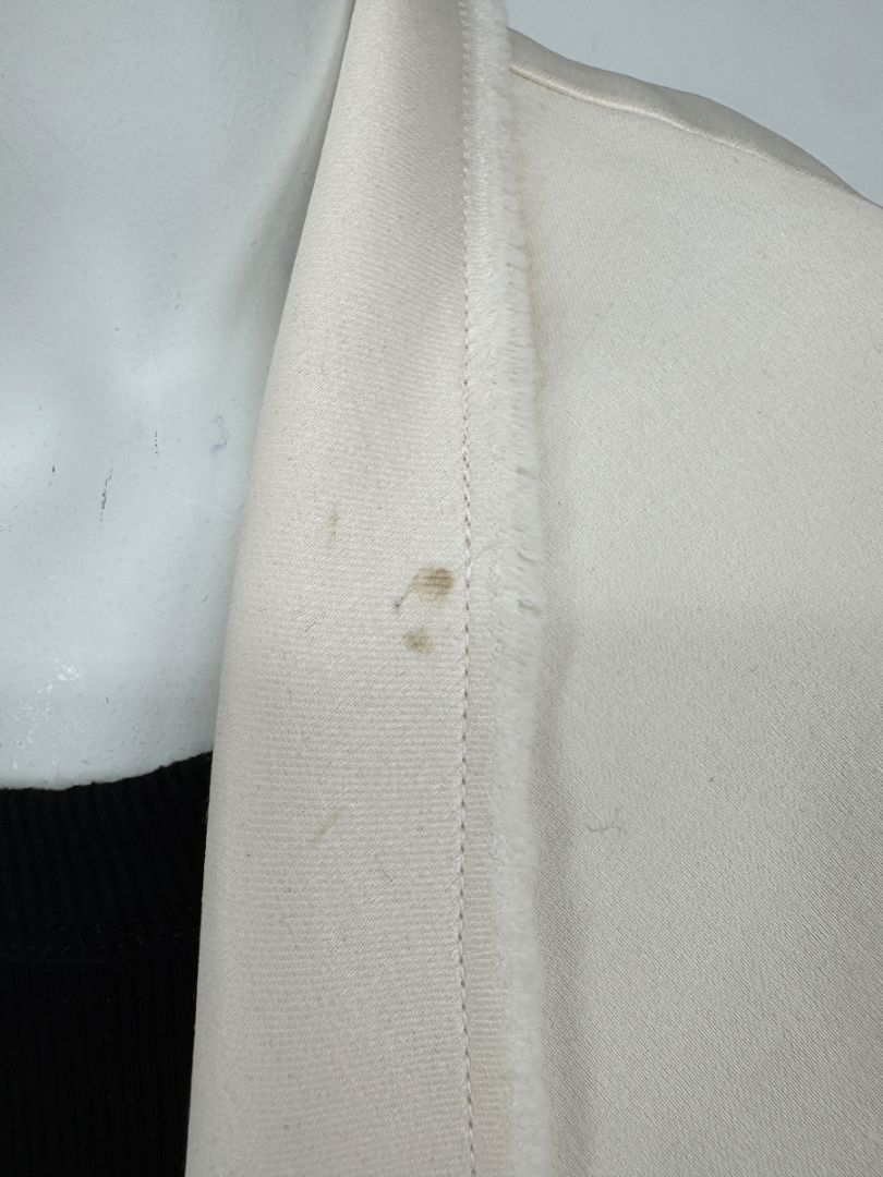 The Row Ivory Long Duster Jacket – Size 8