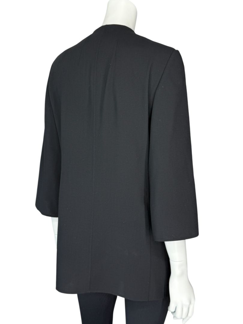 NWT Akris Black Wool “Salsa” Jacket – Size 8