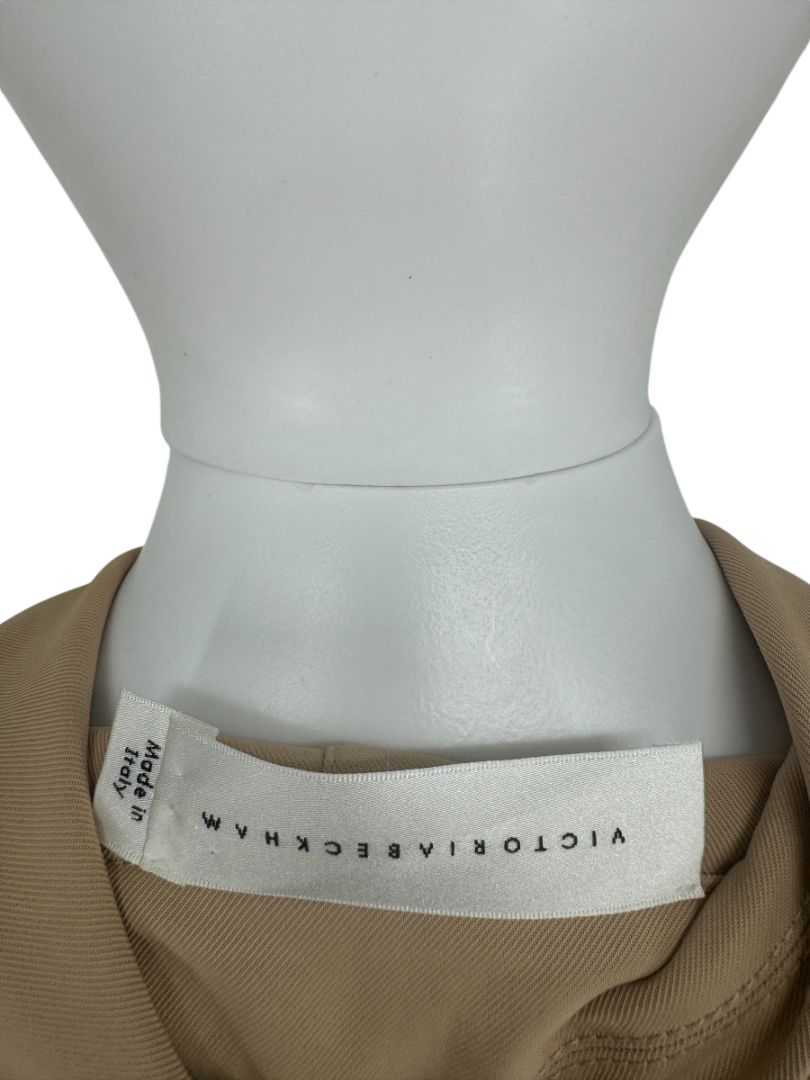 Victoria Beckham Camel Belted Trench Coat – Size US 6 / UK 10 / FR 38 / IT 42