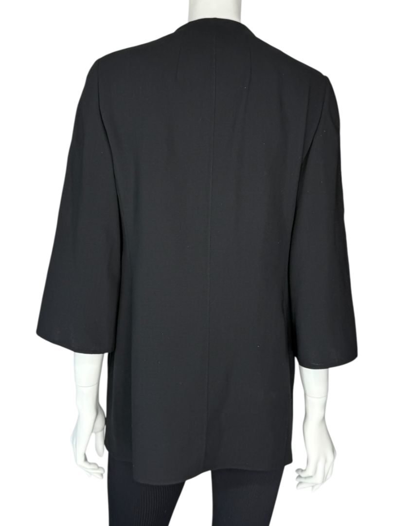 NWT Akris Black Wool “Salsa” Jacket – Size 8