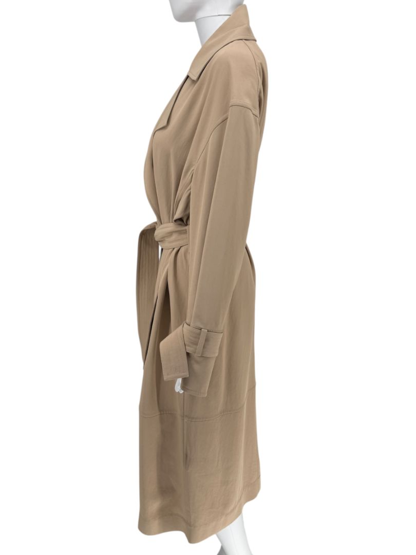 Victoria Beckham Camel Belted Trench Coat – Size US 6 / UK 10 / FR 38 / IT 42