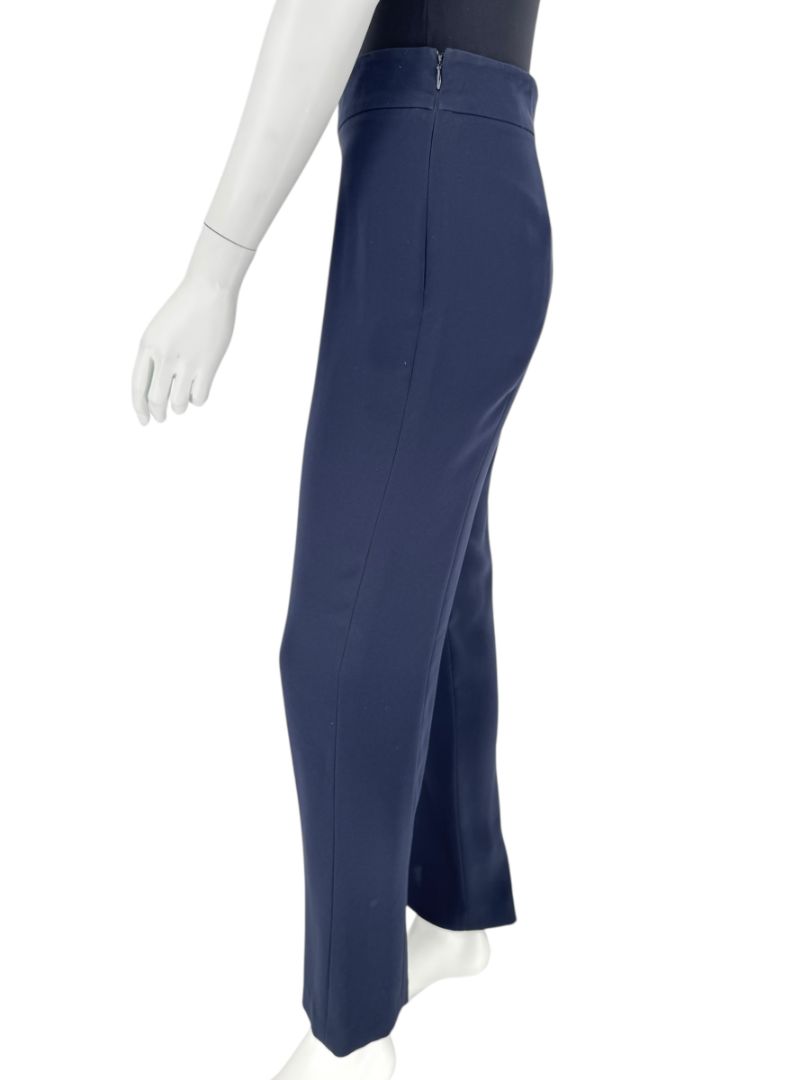 Giorgio Armani Navy Wide-Leg Cropped Trousers – Size IT 44