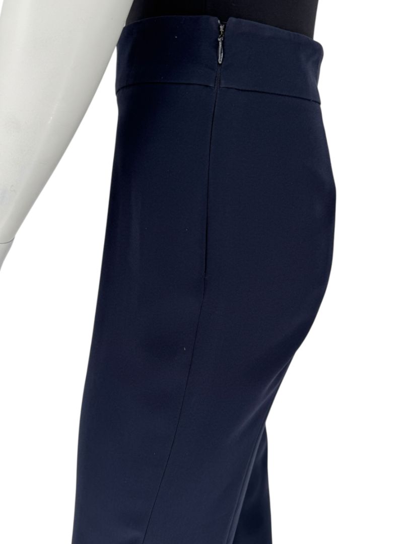 Giorgio Armani Navy Wide-Leg Cropped Trousers – Size IT 44