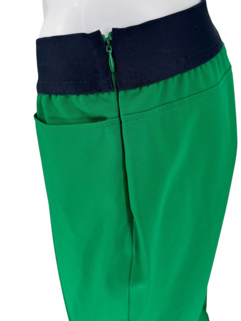 Akris Punto Emerald Green Wool Blend Pant Suit – Size 10