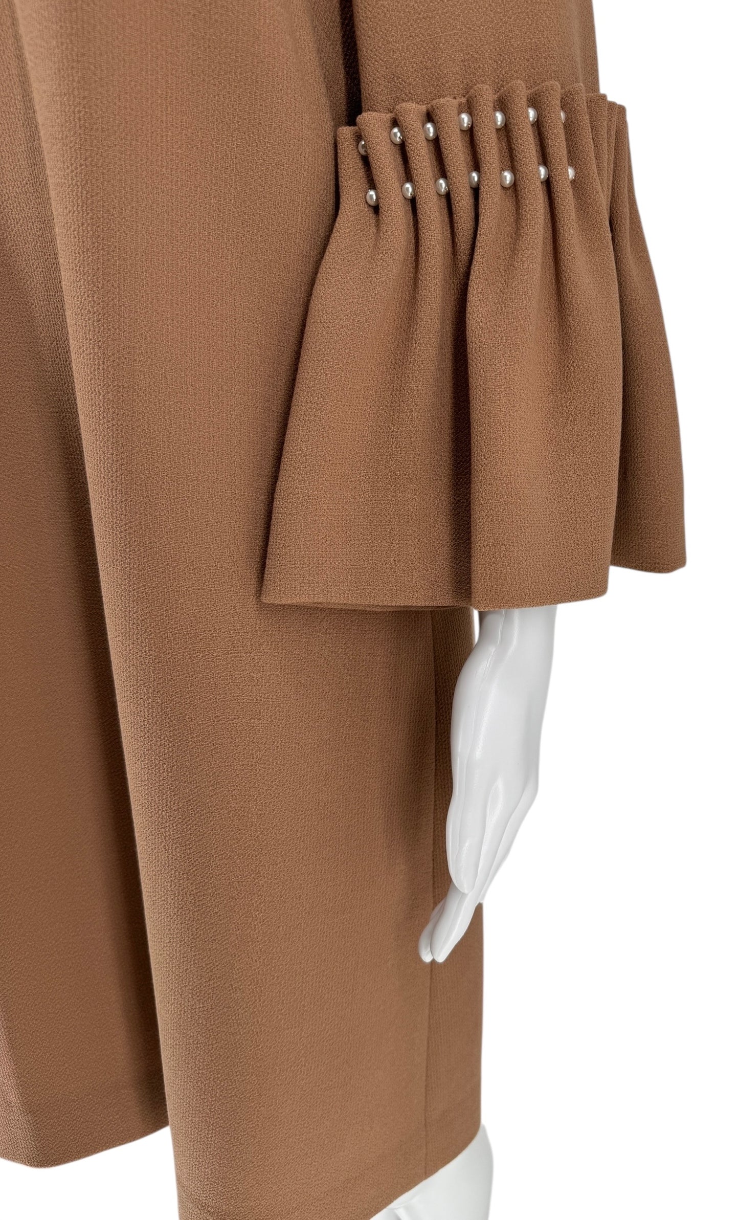 Lela Rose Pearl Embellished Sleeve Shift Dress – Size 8 (New with Tags)