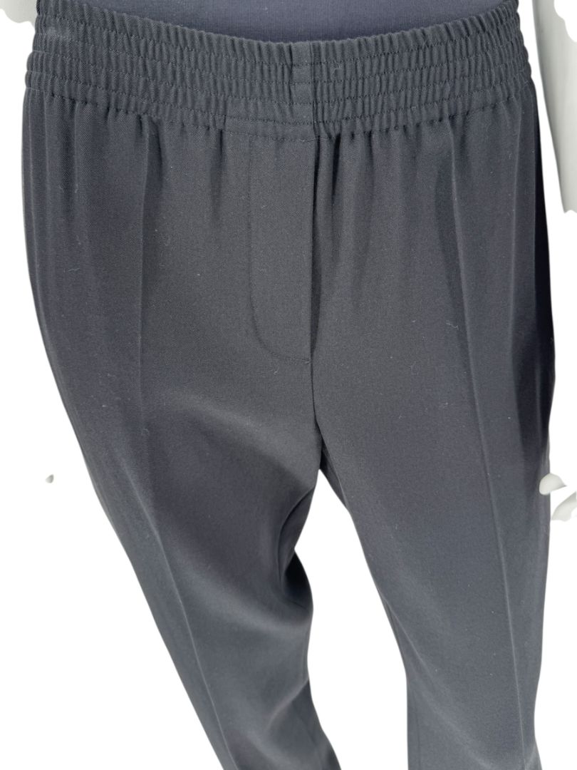 Givenchy Black Wool Side Stripe Pants – Size IT 40