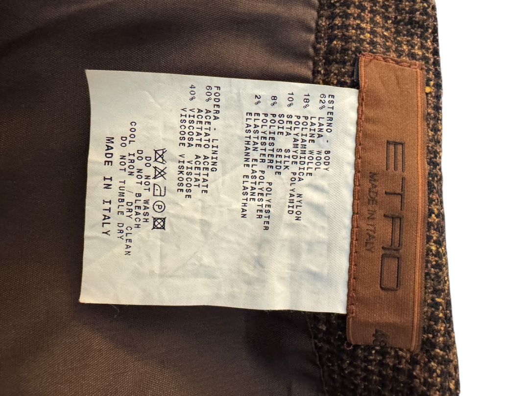 Etro Brown Wool Blend Flared Skirt – Size 46 (Approx. US 10/12)