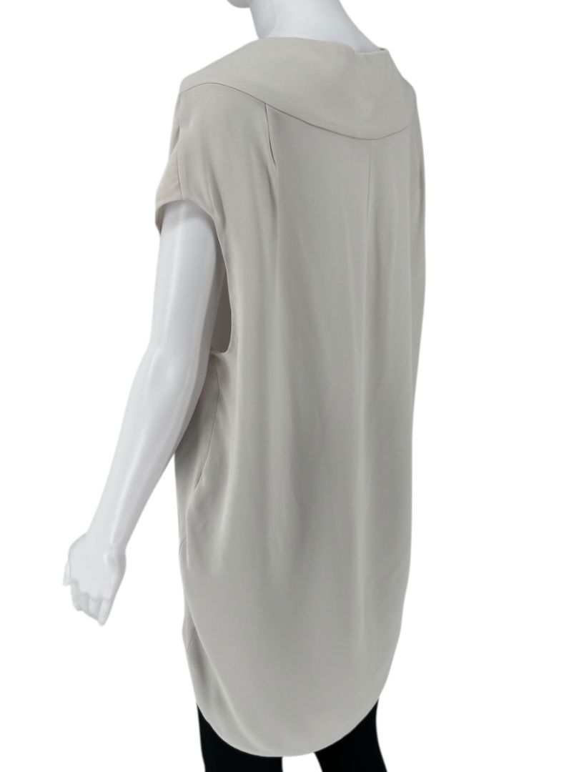 Agona 100% Silk Draped Blouse – Size IT 42 (US 6)