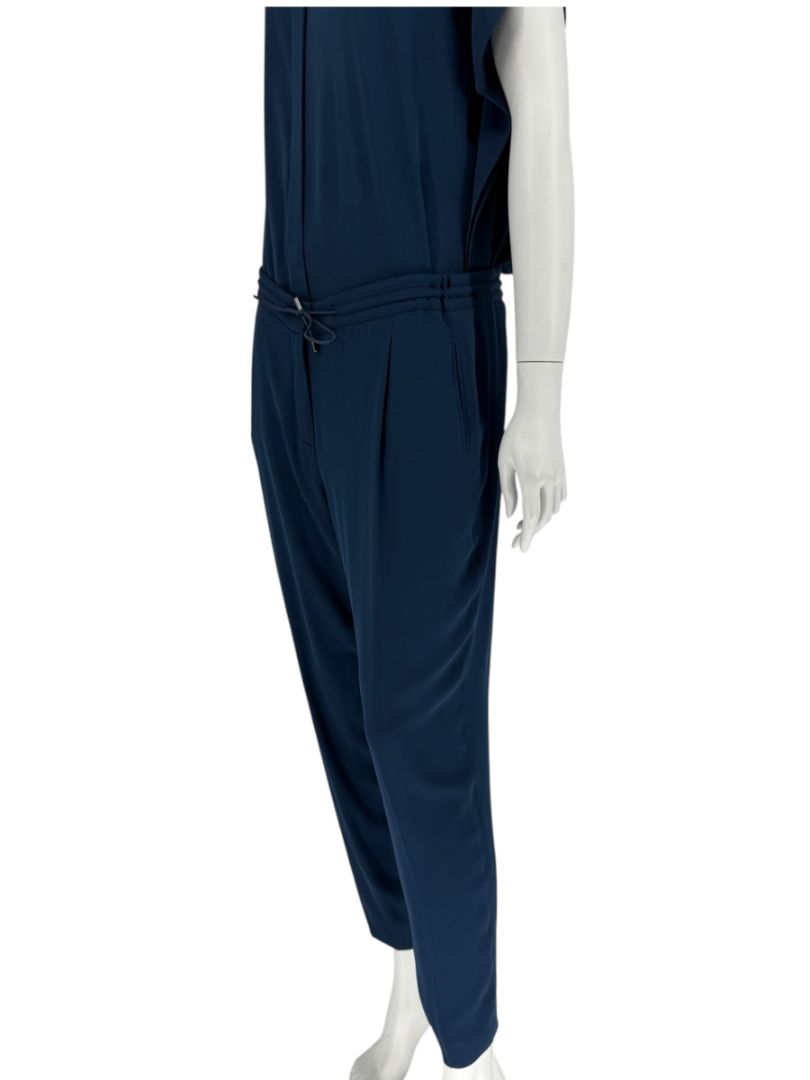 Loro Piana Blue Silk-Blend Lounge Set – Size 46