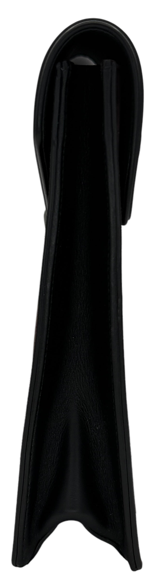 Narciso Rodriguez Aubergine/Black Suede Oversized Clutch