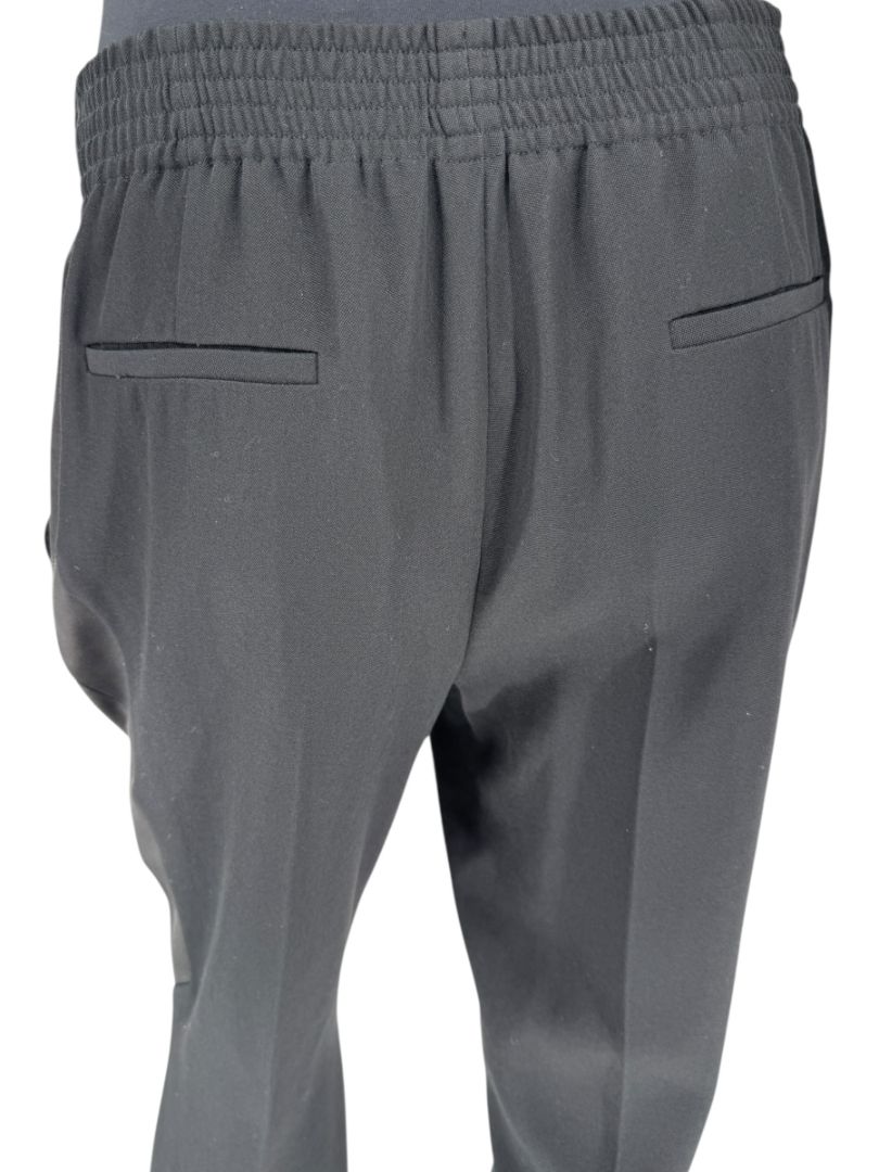 Givenchy Black Wool Side Stripe Pants – Size IT 40