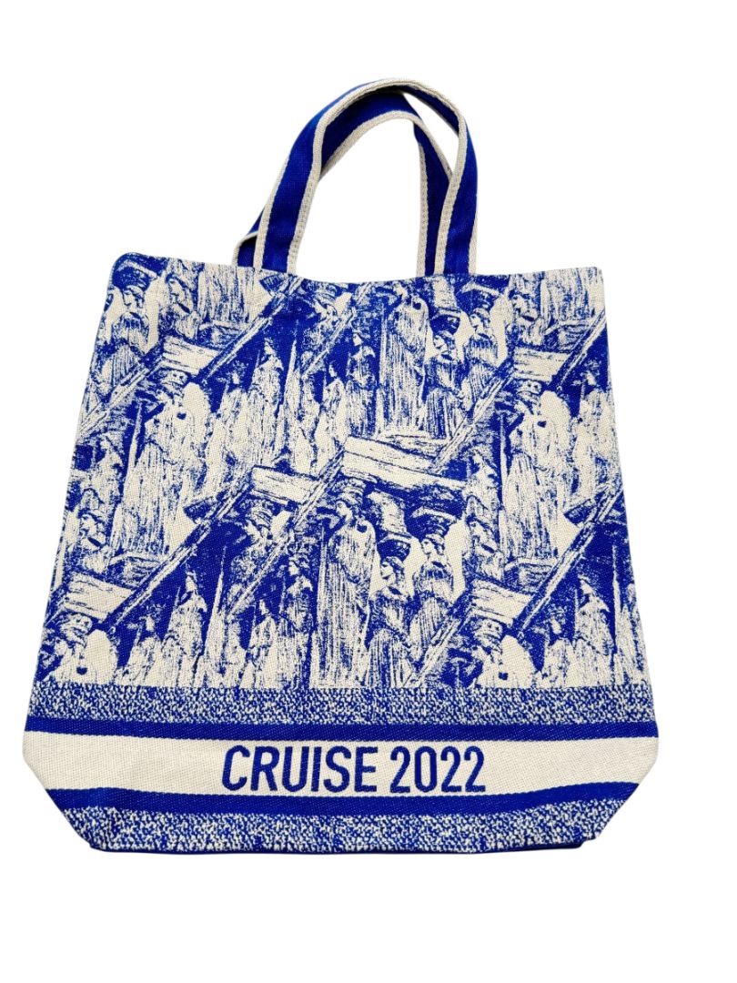 Christian Dior Canvas Cruise Tote – Cruise 2022 Edition