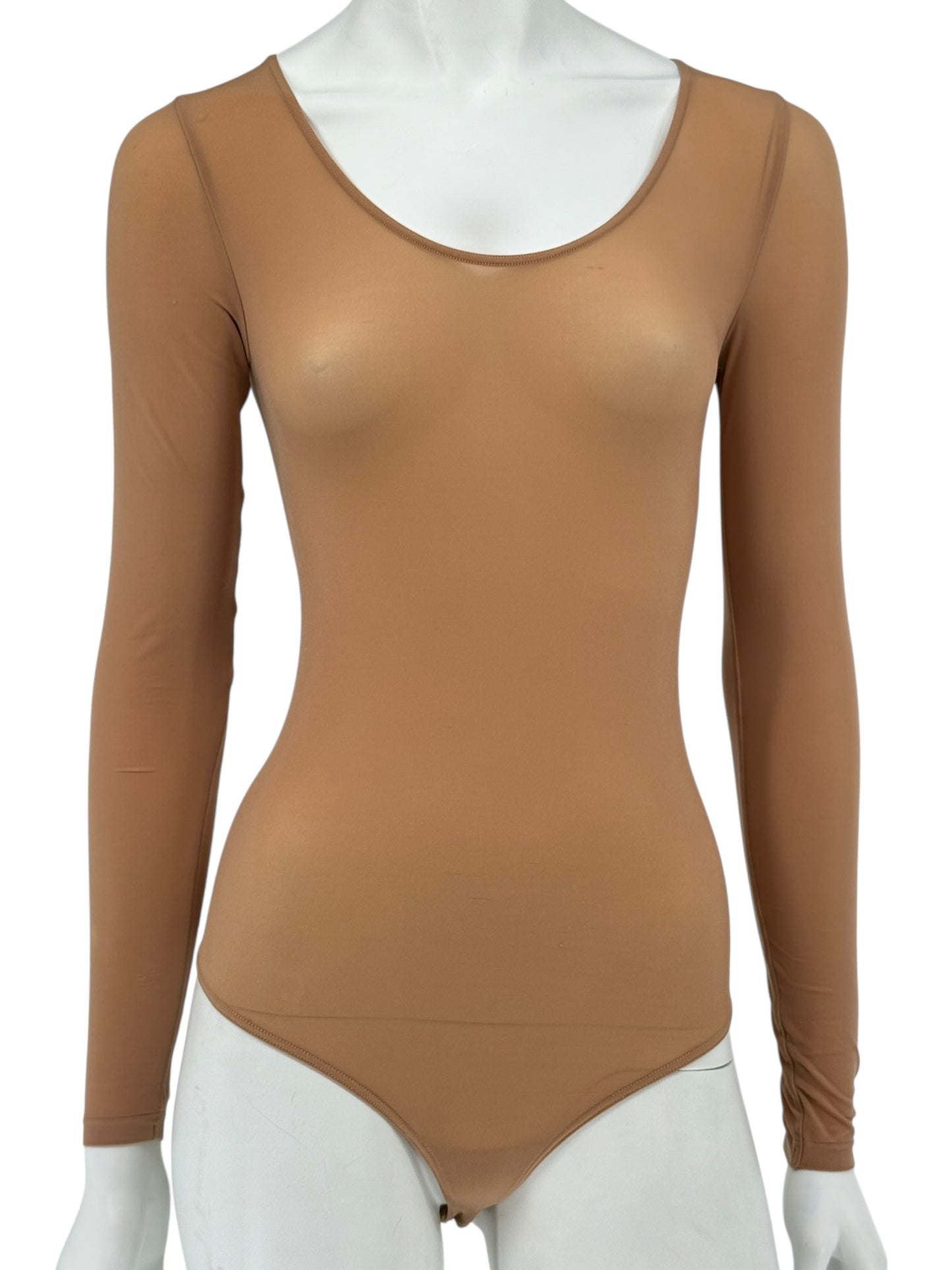 Wolford Buenos Aires String Bodysuit in Nude – Size M