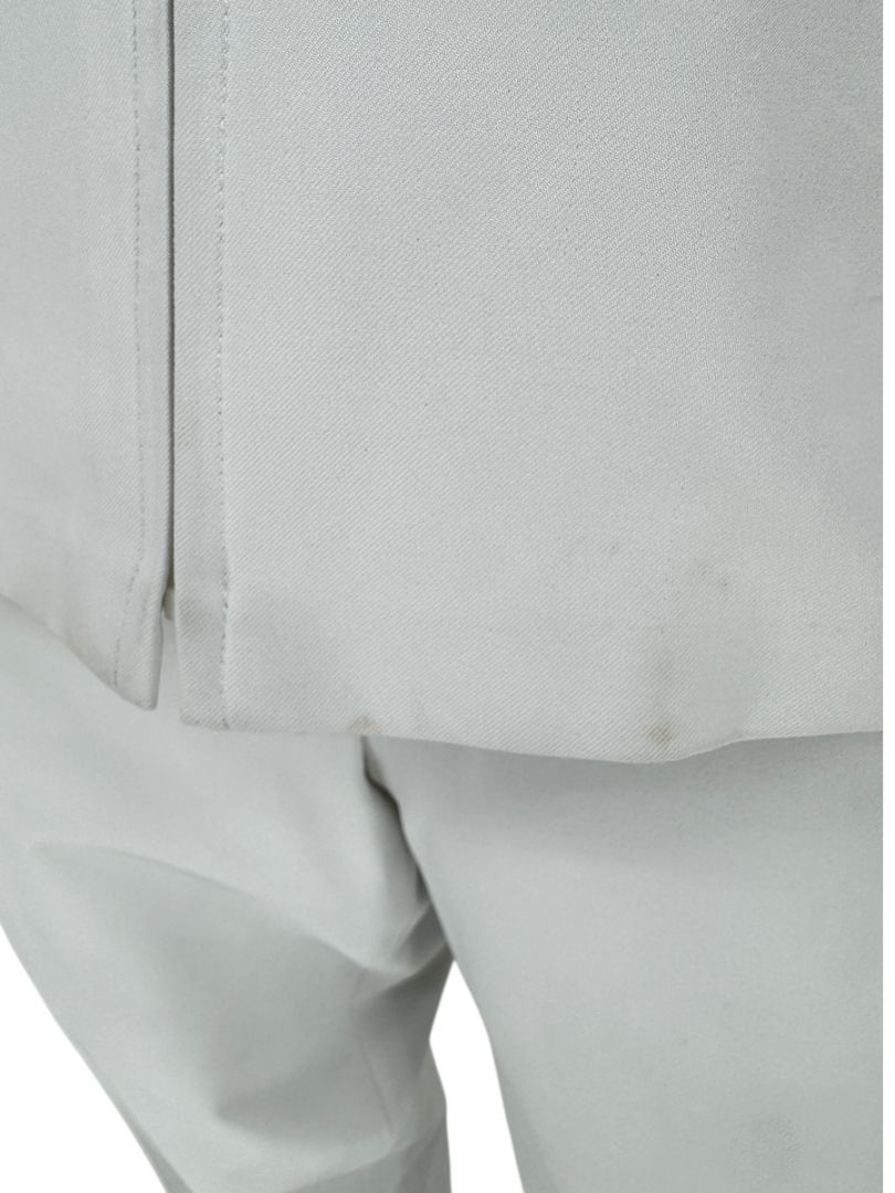 Oscar by Oscar de la Renta Greyish-White Two-Piece Suit – Size 12