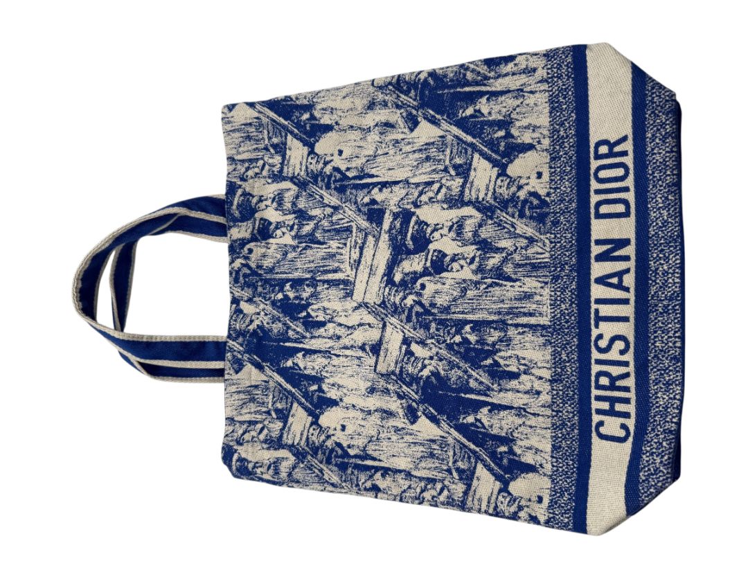 Christian Dior Canvas Cruise Tote – Cruise 2022 Edition