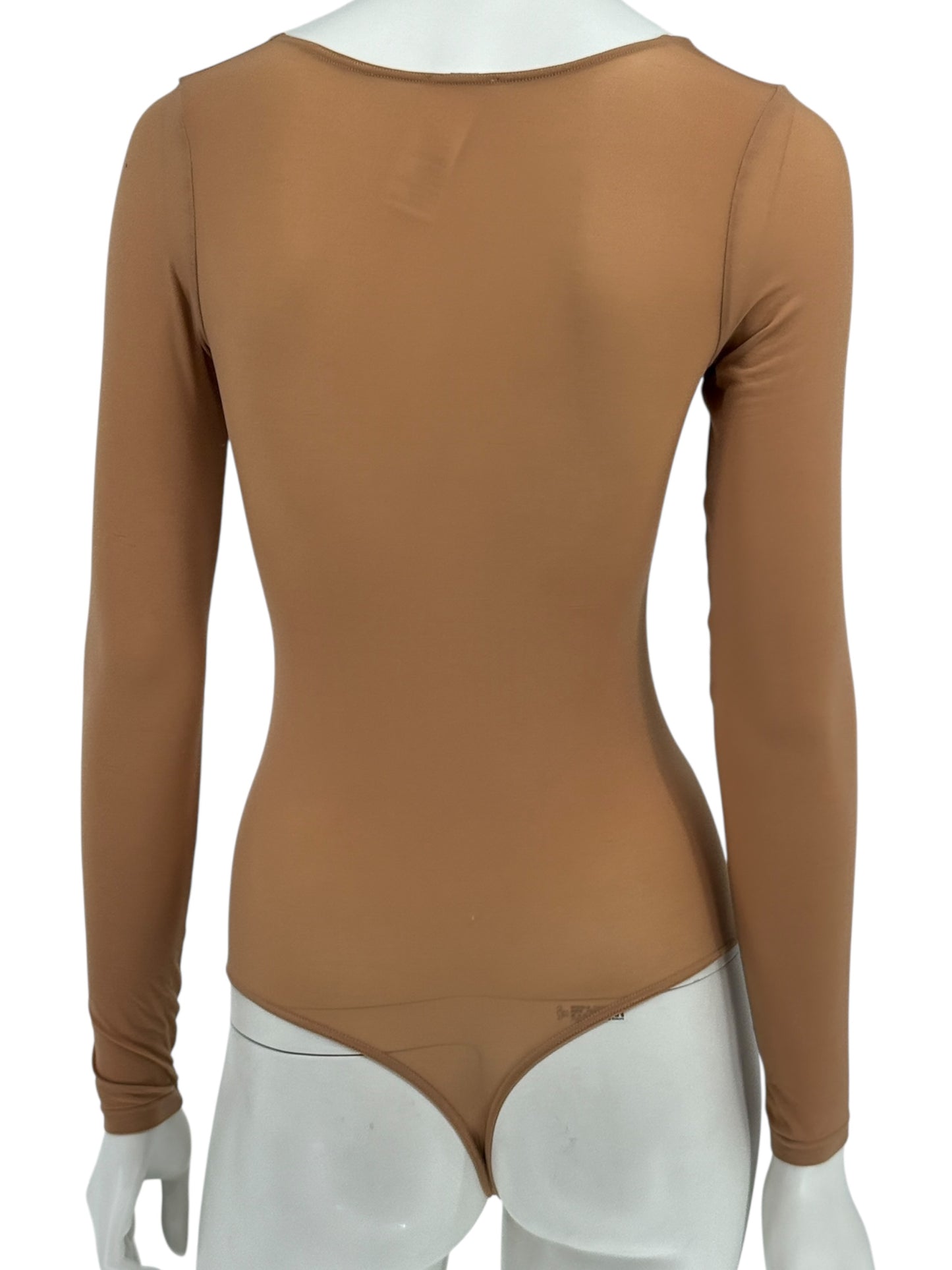 Wolford Buenos Aires String Bodysuit in Nude – Size M