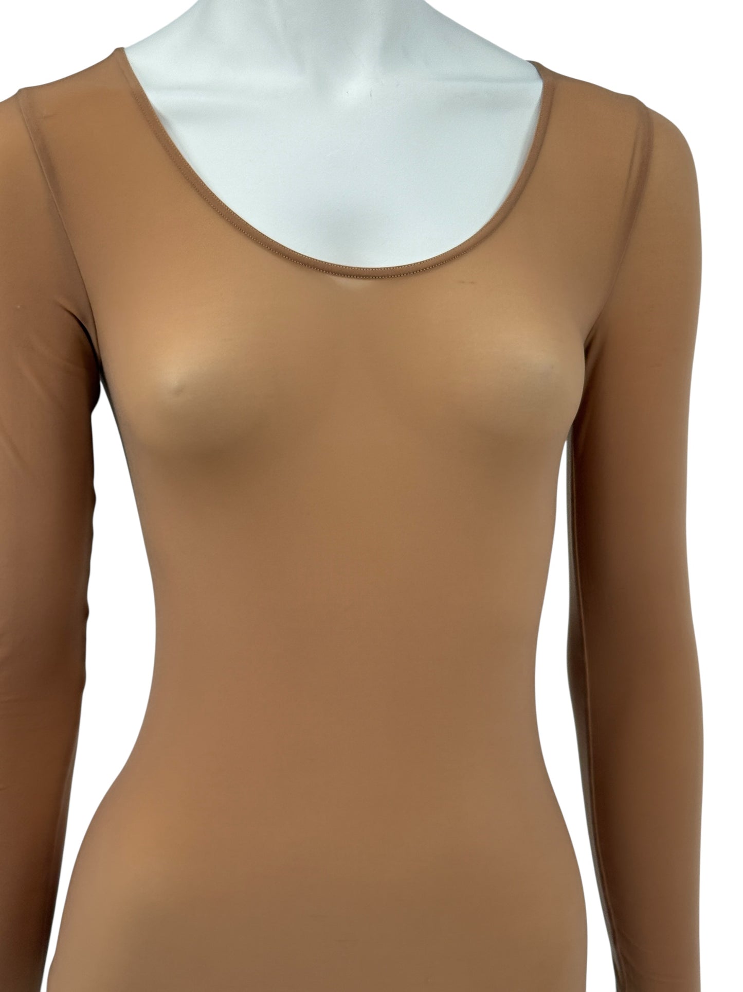 Wolford Buenos Aires String Bodysuit in Nude – Size M