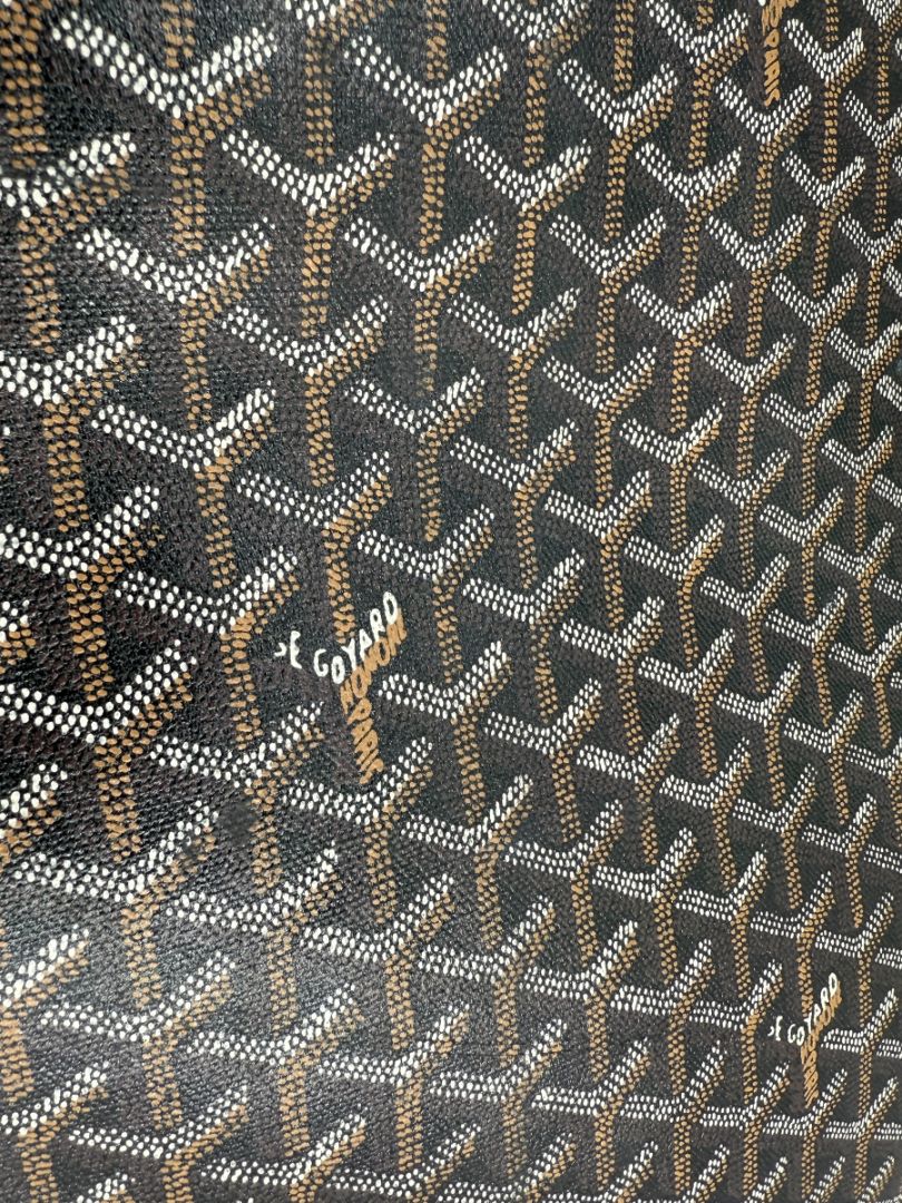 Goyard Goyardine Canvas Large Rolling Suitcase – 25.6" x 19.7" x 9.8"