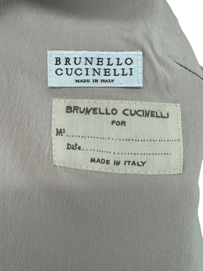 Brand New Brunello Cucinelli Leather Moto Jacket – Size 44