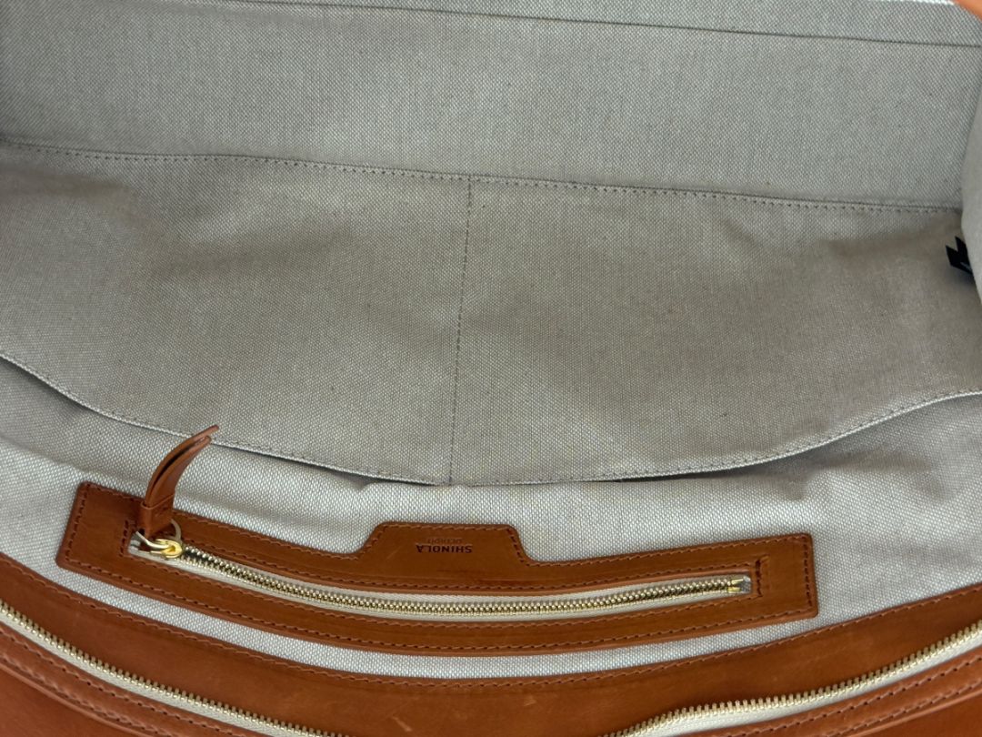Shinola Classic Leather Business Tote
