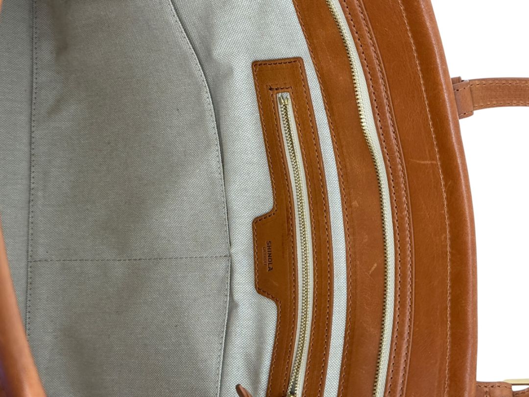 Shinola Classic Leather Business Tote