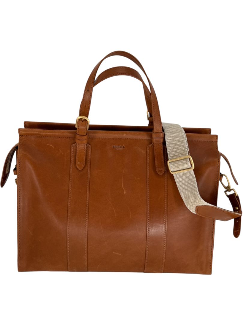 Shinola Classic Leather Business Tote