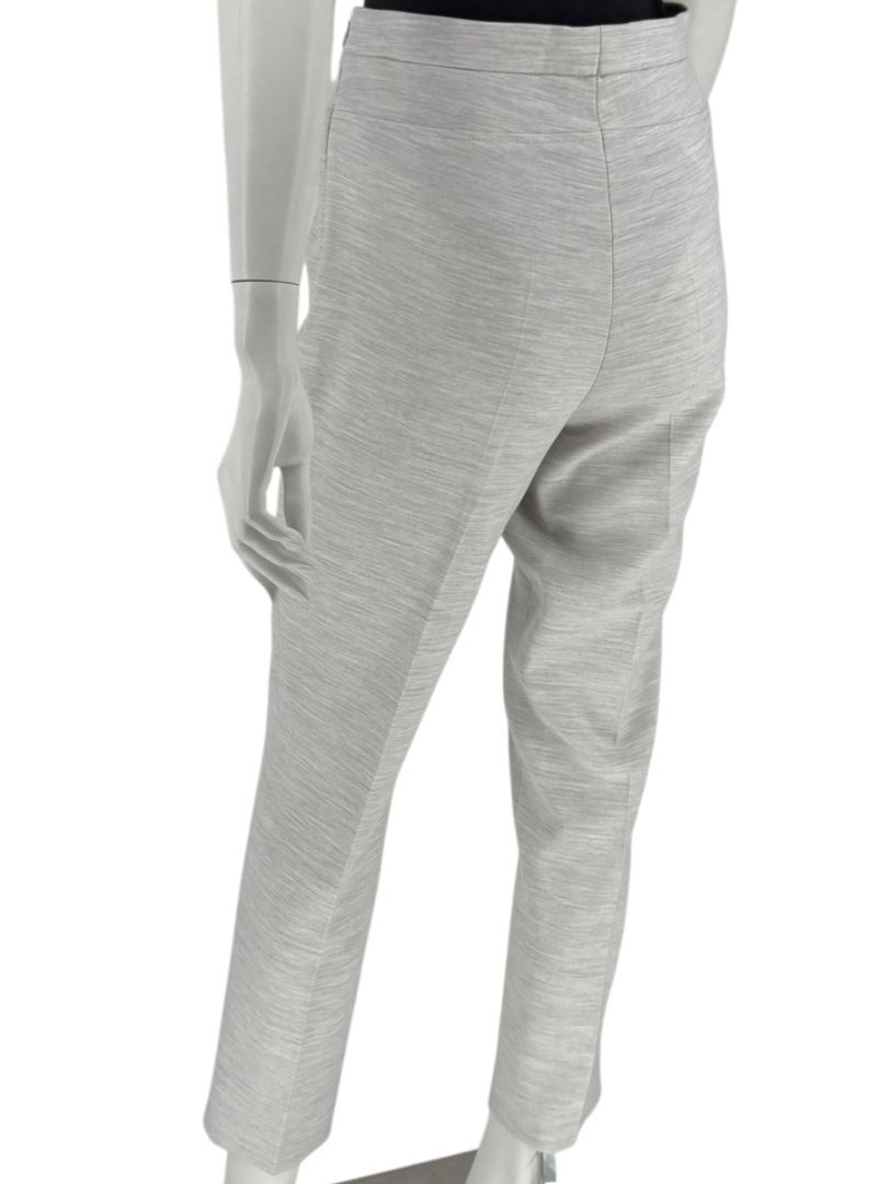 Akris Punto Light Grey Mélange Blazer & Pants Suit Set – Size US 10