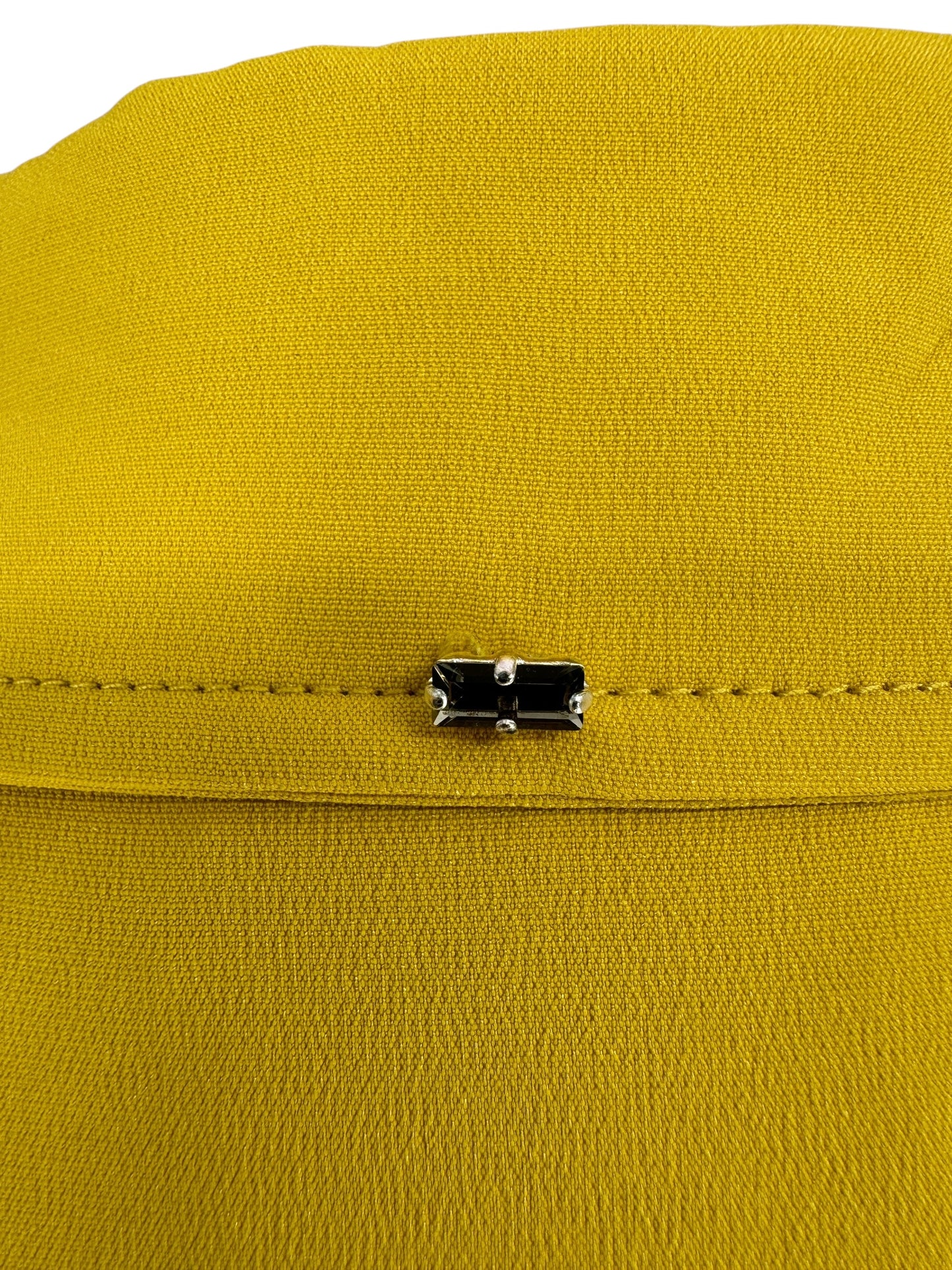 Sportmax Mustard Button-Up Shirt – Size IT 44 / US 8