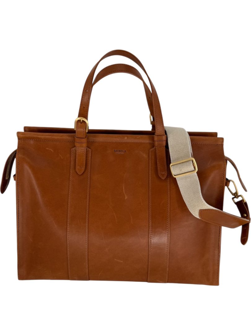 Shinola Classic Leather Business Tote