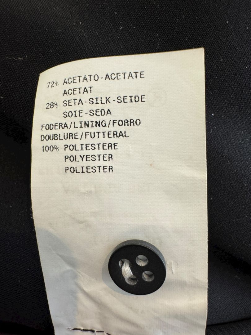 Armani Collezioni Black A-Line Midi Skirt – Size 14 (IT 50)