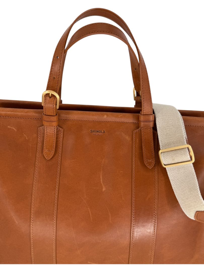 Shinola Classic Leather Business Tote