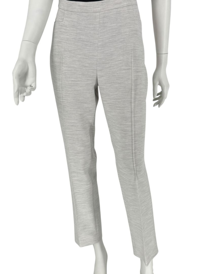 Akris Punto Light Grey Mélange Blazer & Pants Suit Set – Size US 10