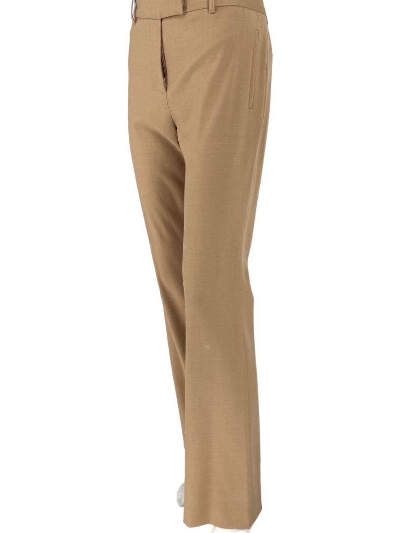 Pamella Roland Camel Tailored Pants – Large