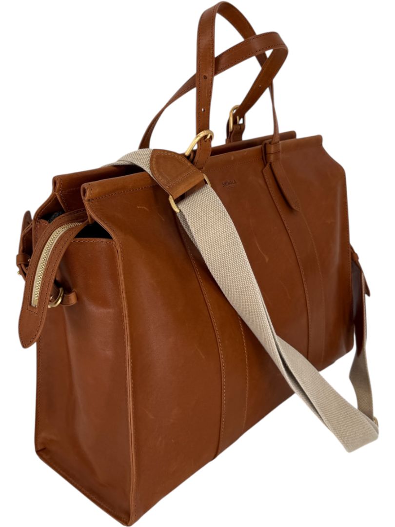 Shinola Classic Leather Business Tote