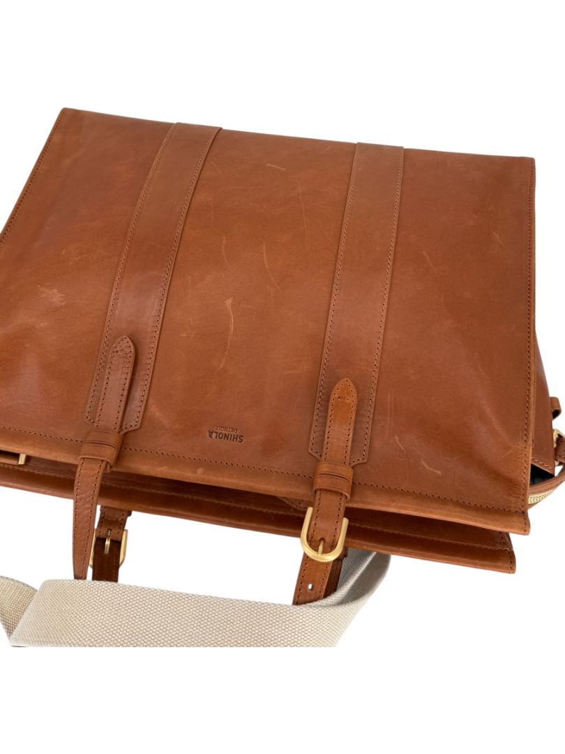 Shinola Classic Leather Business Tote