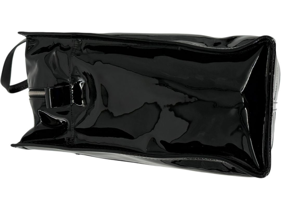 Balenciaga Large Patent Leather Bazar Tote