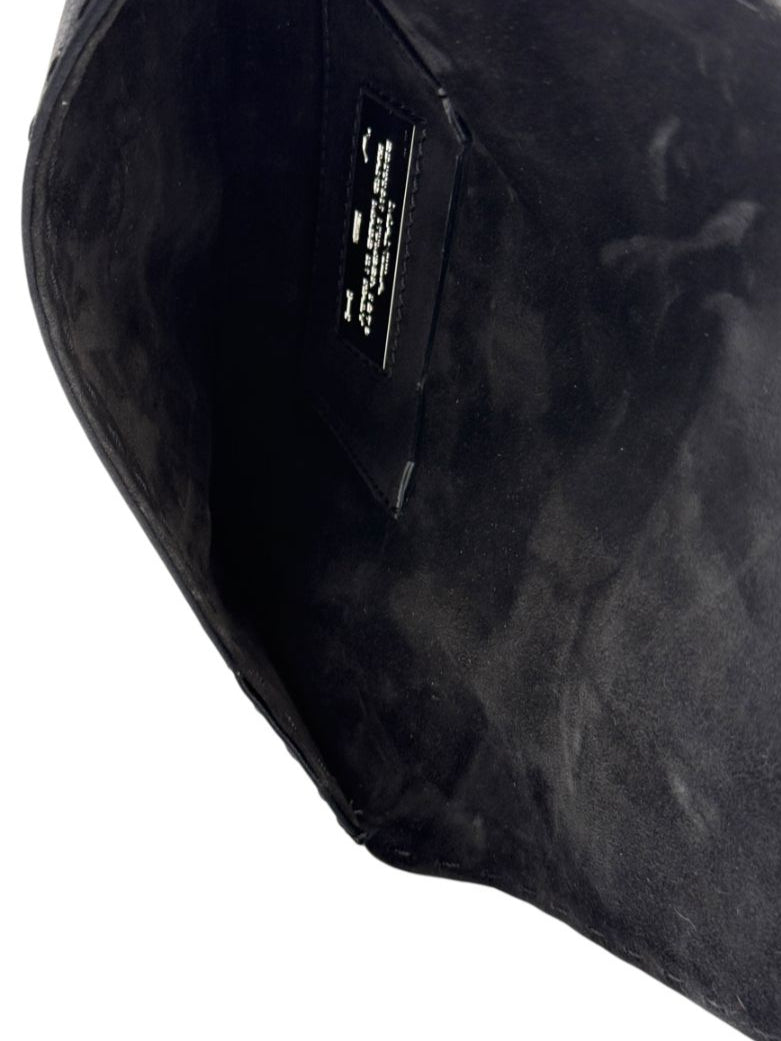 VBH Black Satin Manila Bag Edition Number 1278