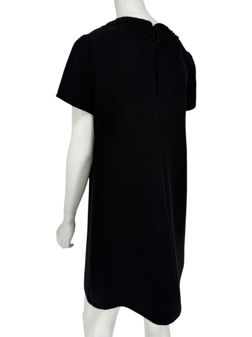 Valentino Black Jersey Mini Dress – Size 10
