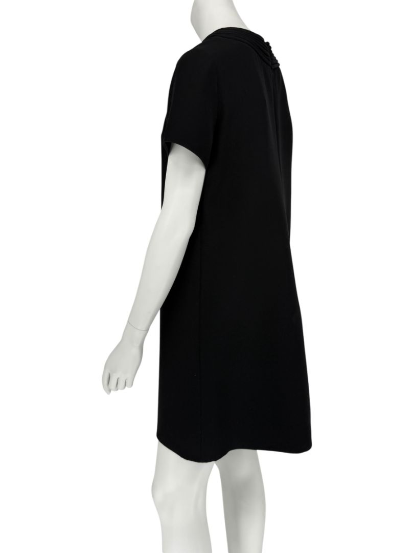 Valentino Black Jersey Mini Dress – Size 10