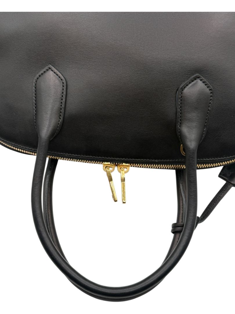 Prada F/W 2018 City Calfskin Mirage Promenade Tote Black