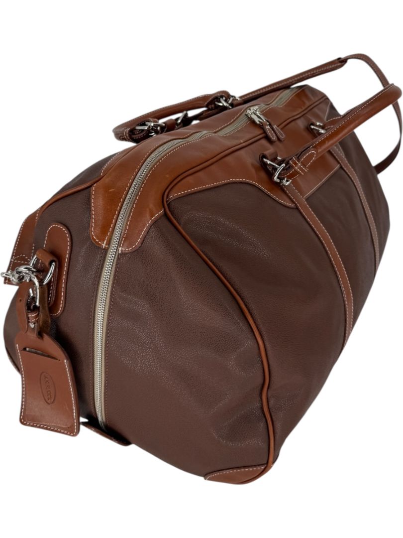 Mulholland Brothers “Hippo” Leather Duffel Bag