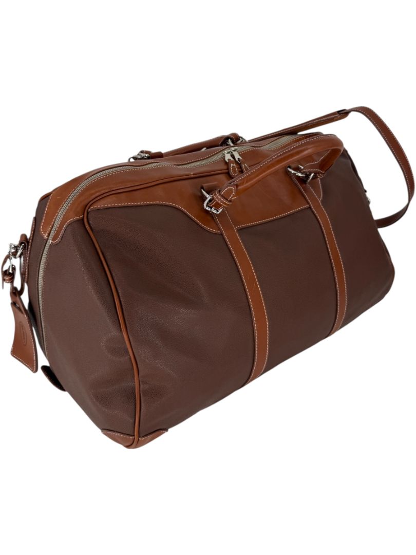 Mulholland Brothers “Hippo” Leather Duffel Bag