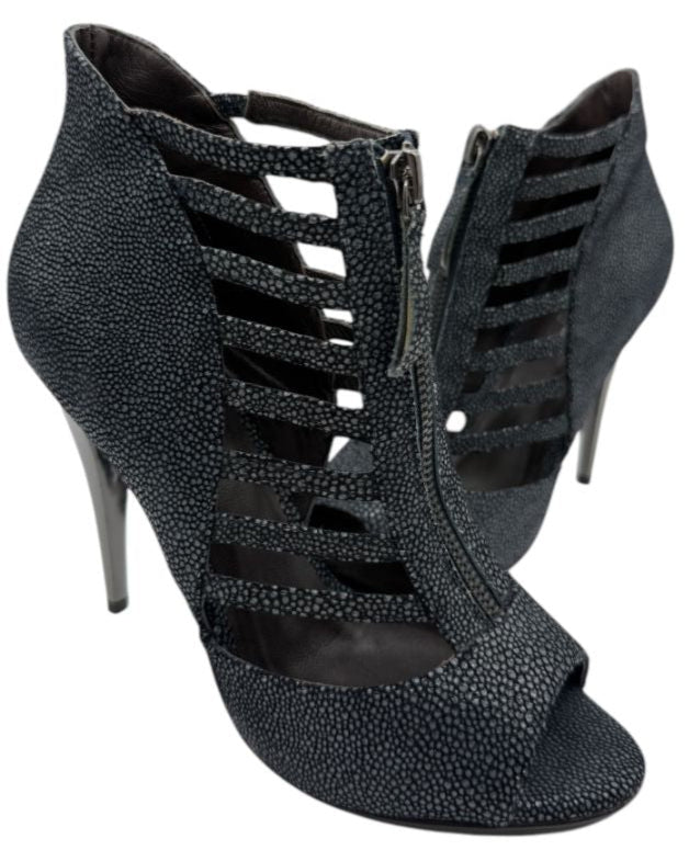 Elizabeth and James Textured Cutout Booties – Size 36.5 (New in Box)
