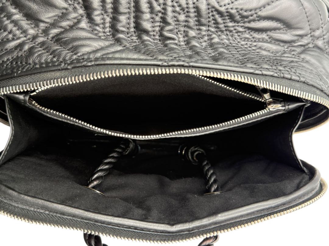 Balenciaga Quilted Blanket Square 2WAY Handbag - Black