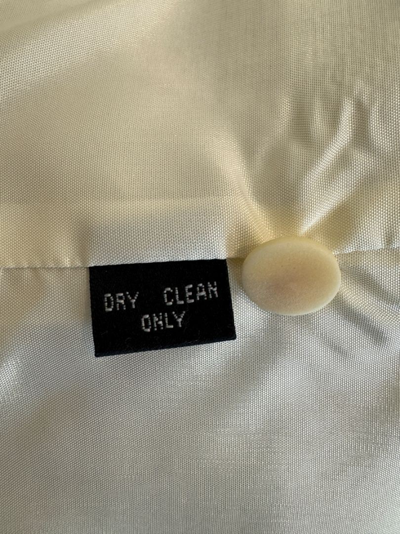 Linda Allard for Ellen Tracy Women’s Ivory Linen-Blend Vest – Size 14