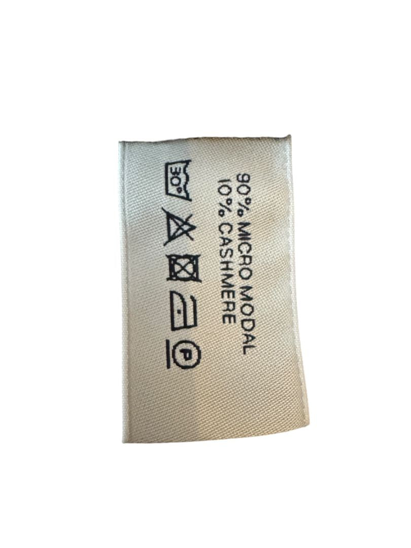 Pauw Amsterdam Charcoal Modal-Cashmere Long Sleeve Top – Size 40 (US M)