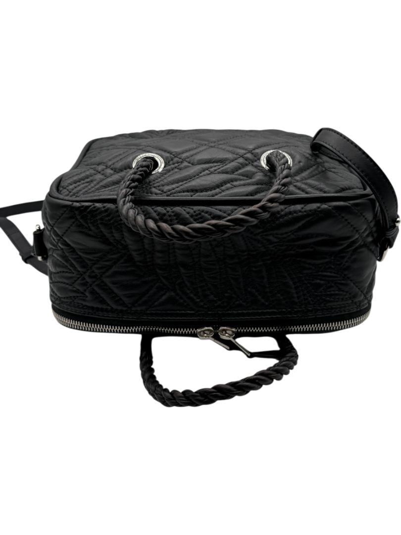 Balenciaga Quilted Blanket Square 2WAY Handbag - Black
