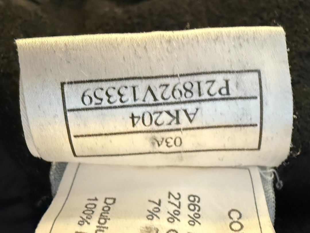 Chanel Reversible Striped Wool Long Cardigan Coat – Cruise 2010 “Venice” Collection – Size 44